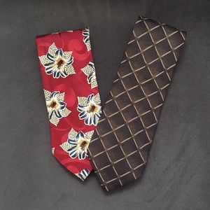 Two Hugo Boss Ties.